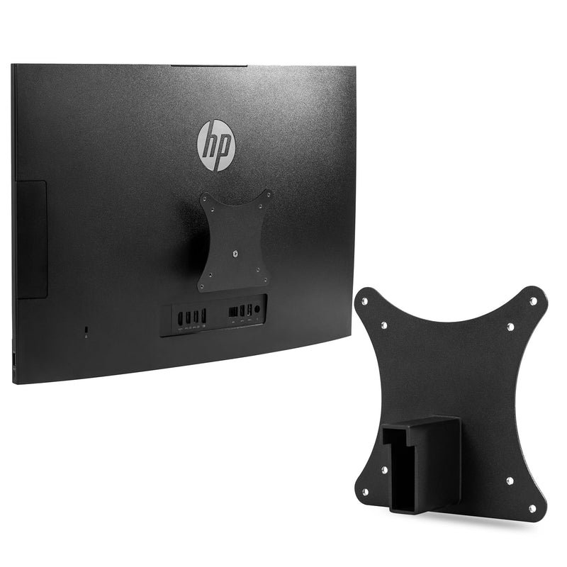Monitor Arm/Mount VESA Bracket Adapter Compatible with HP All-in-One PC (ProOne 440 G9, 24-f0006ng) 100 * 100mm 75 * 75mm Black