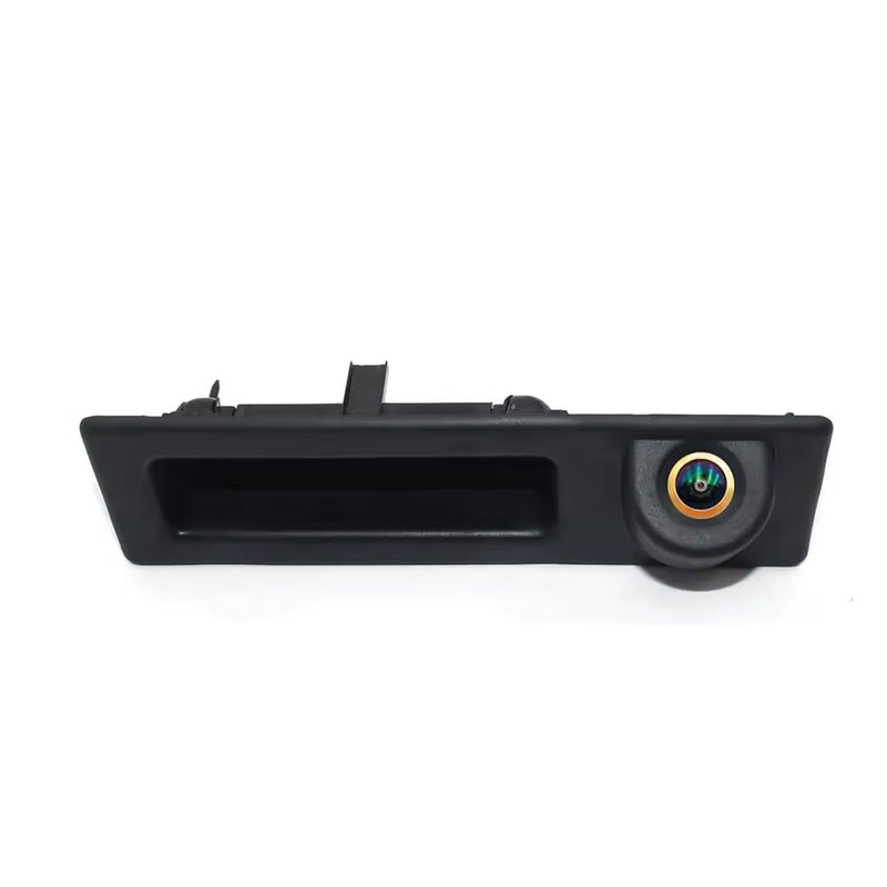 AHD/CVBS Car Rear View Camera's Fisheye Trunk Handle Camera with RCA Cable & Vehicle-Camera for BMW 3 F30 F31 F34 330D Touring X3 F25 F35 5 F10 F11 F07 & Backup Camera (AHD) AHD
