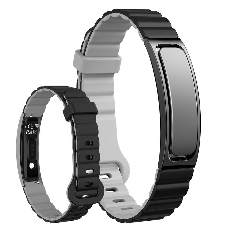 Fitness Tracker Fitness Watch with Heart Rate Monitor Step Counter Sleep Tracking for Women for Android iOS Black