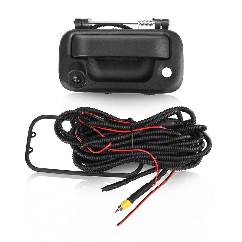 Rear View Backup Camera with Tailgate Handle for F150 2004-2014 | for F250 F350 F450 F550 Super Duty 2008-2018 Explorer Sport Trac 2007-2011 Mark LT 2006-2008 8L3Z-9943400-AC