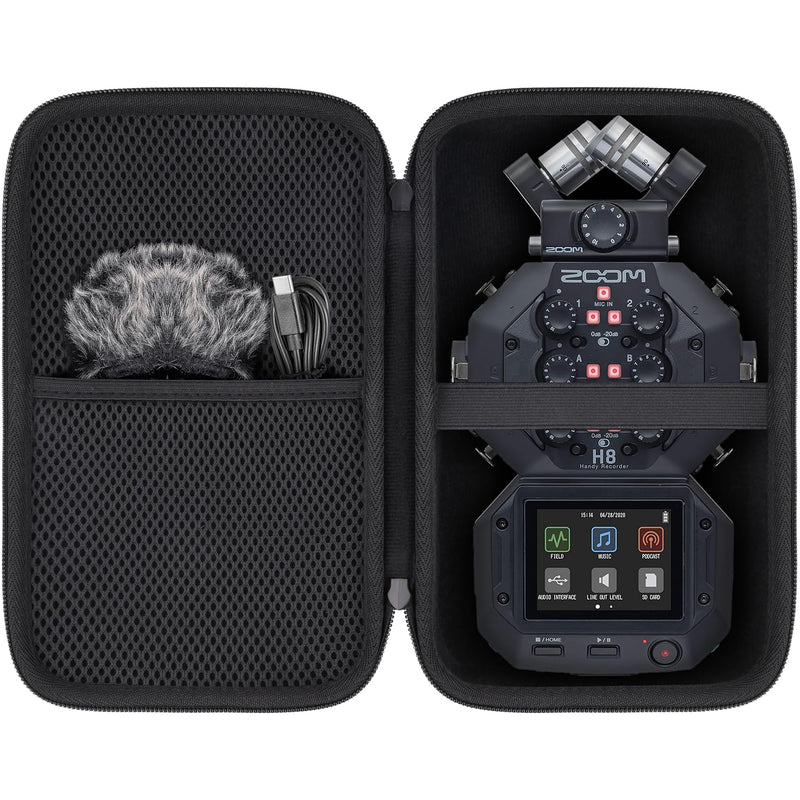 [AUSTRALIA] - Aenllosi for Zoom H8 Digital Multitrack Recorder Hard Travel Case, Zoom Handy Recorder Organizer (Case Only) for H8 Multitrack 
