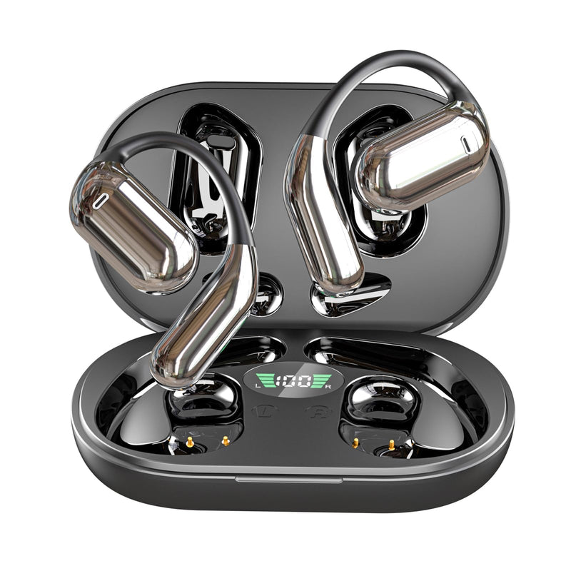 AI Translation Earbuds Real Time, 144 Language Translator Earbuds with APP Compatible with iOS & Android, Bluetooth Headphones Translating Device for Travel Business and Learning - Black12