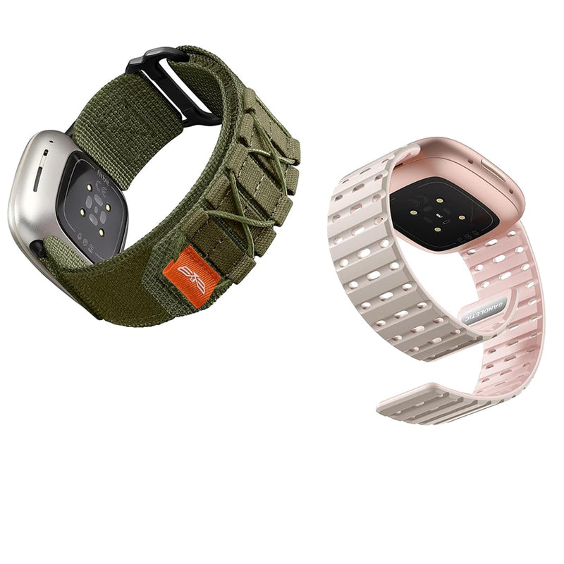 Bandletic Nylon Band and Magnetic Strap Compatible with Versa 4/3