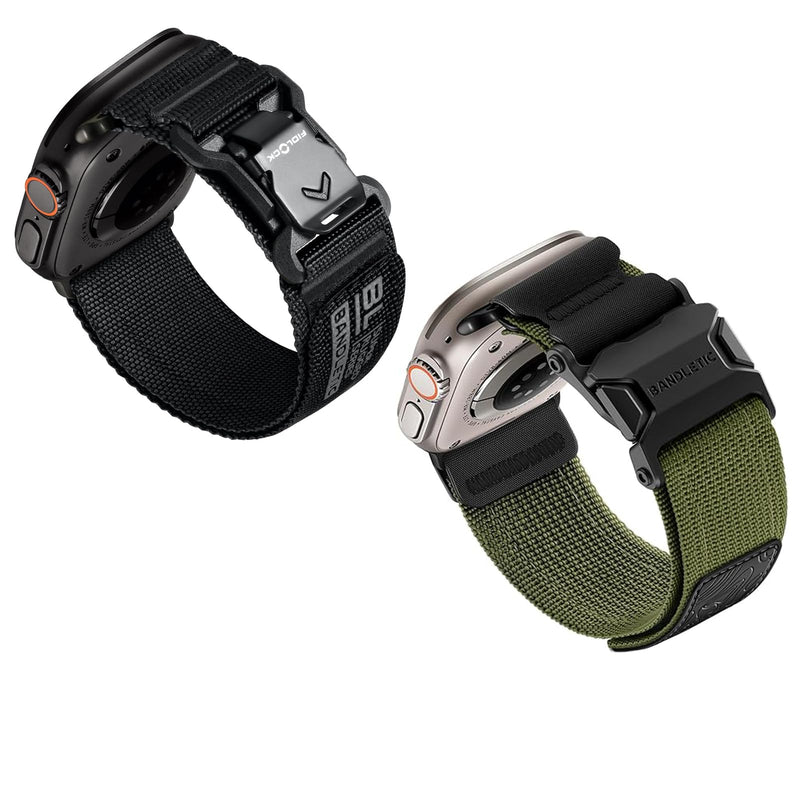 Bandletic Fidlock Magnetic Band and Mag Strap Compatible with Apple Watch
