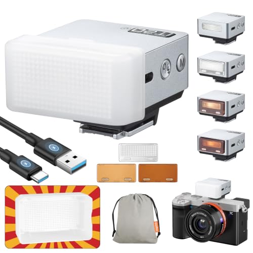 GODOX IT20 C for Canon Ultra-Compact TTL Hotshoe Mini Flash (Silver) IT20 C Silver
