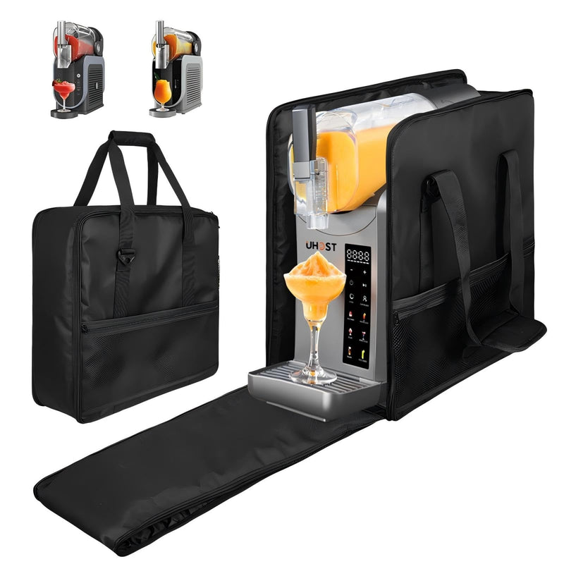 [AUSTRALIA] - Heavy Duty Carry Case for Ninja Slushie Machine FS300/FS301, Front-Load Design, Portable Frozen Drink Maker Travel Bag for Parties & Outdoors - Padded Protection with Easy Side Access 