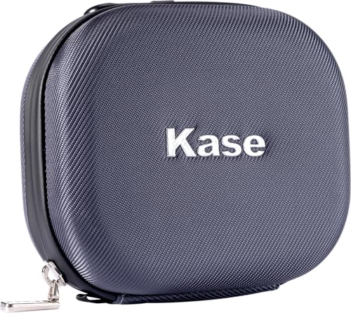 Kase Revolution Plus Hard Shell Tortoise Filter Wallet Case 8 Pocket + Carabiner (Large 95-112mm) Large 95-112mm