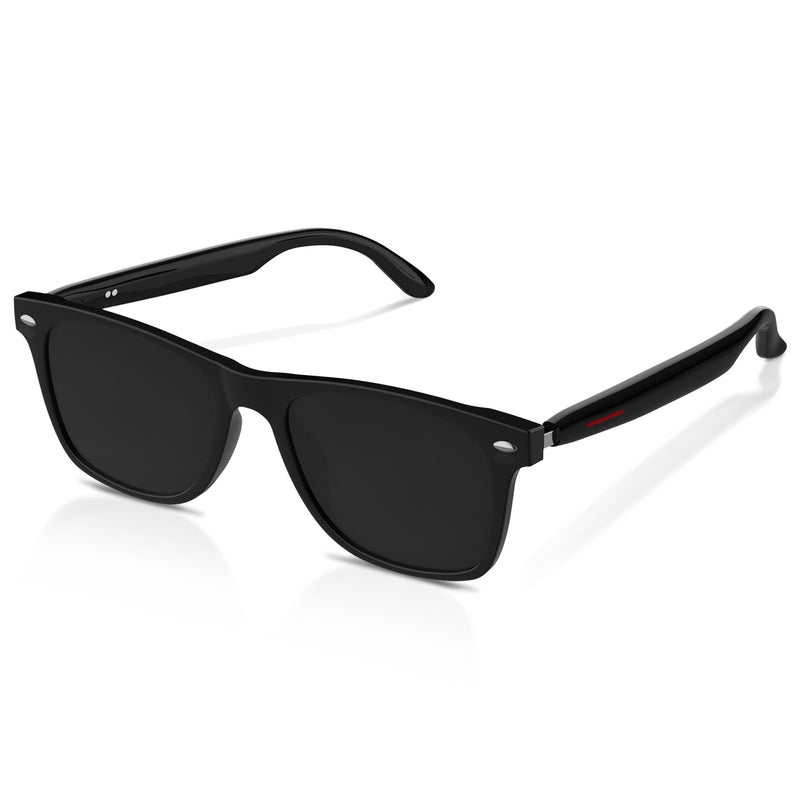 Smart Glasses, Bluetooth Sunglasses, New Upgraded Smart Glasses for Men/Women, Open Ear Speaker, Voice Assistant Compatible, Hands-Free Calls