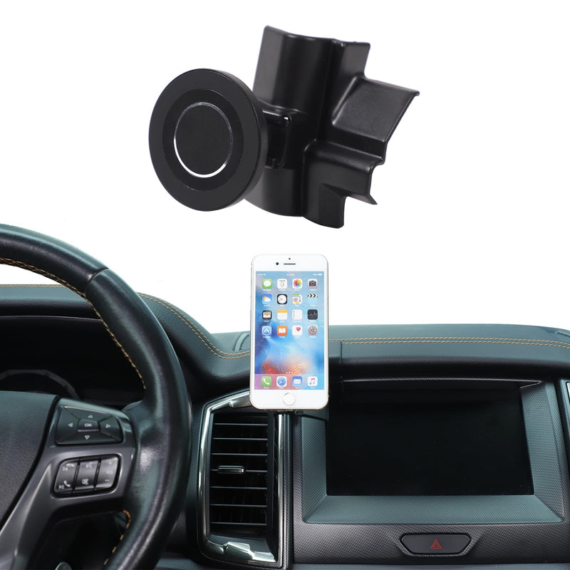 Lcojicep Mobile Phone Holder the Navigation screenCompatible with Ford Ranger 2015-2021 Car Phone Mount Accessories, Central Control Vent Mobile Phone Holder (Left Style E) Left style E