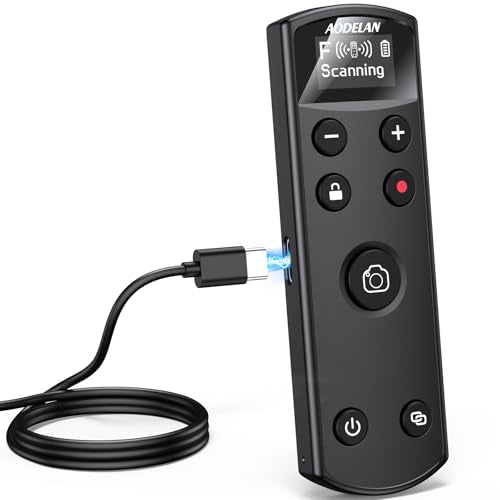 for FUIIFILM Camera Wireless Remote Control, Rechargeable Shutter Release OLED Remote for FUJFILM