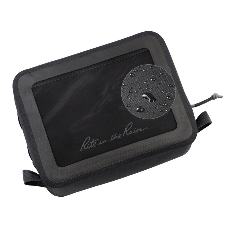 Rite in the Rain Monsoon Reach Medium Utility Bag, 9” x 7” x 3”, Touch Screen Compatible, Water tight TPU Construction Storage Bag (No. P797)