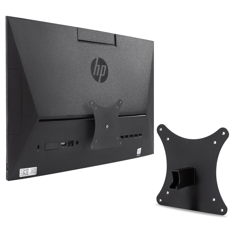 Monitor Arm/Mount VESA Bracket Adapter Compatible with HP All-in-One PC (ProOne 400 G6) 100 * 100mm 75 * 75mm black