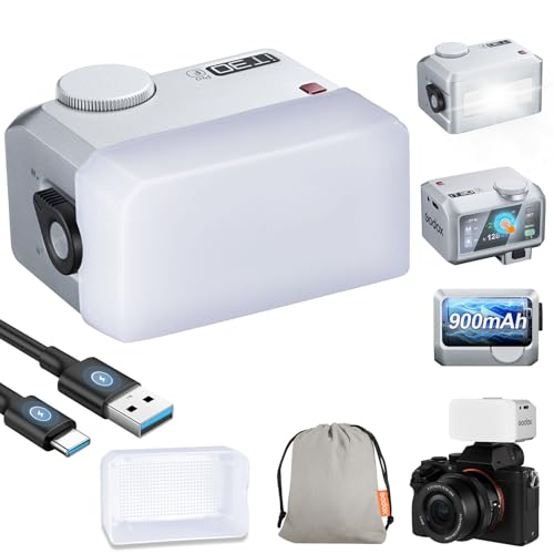 GODOX iT30 Pro F TTL Mini Flash for Fuji with Diffuser, HSS 1/8000s IT30 Pro F(Silver)