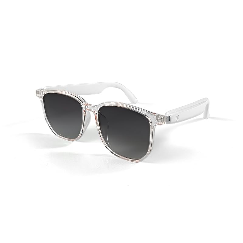 Fashion AI Smart Glasses for Men Women - Touch Control, AI Translation with 100+ Language with No Subscription Fee, Outdoor UV Protection and Voice Assistant