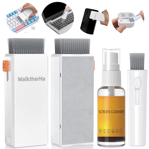 Keyboard Cleaner & Laptop Cleaning Kit, 15ml Screen Cleaner Spray, All-in-1