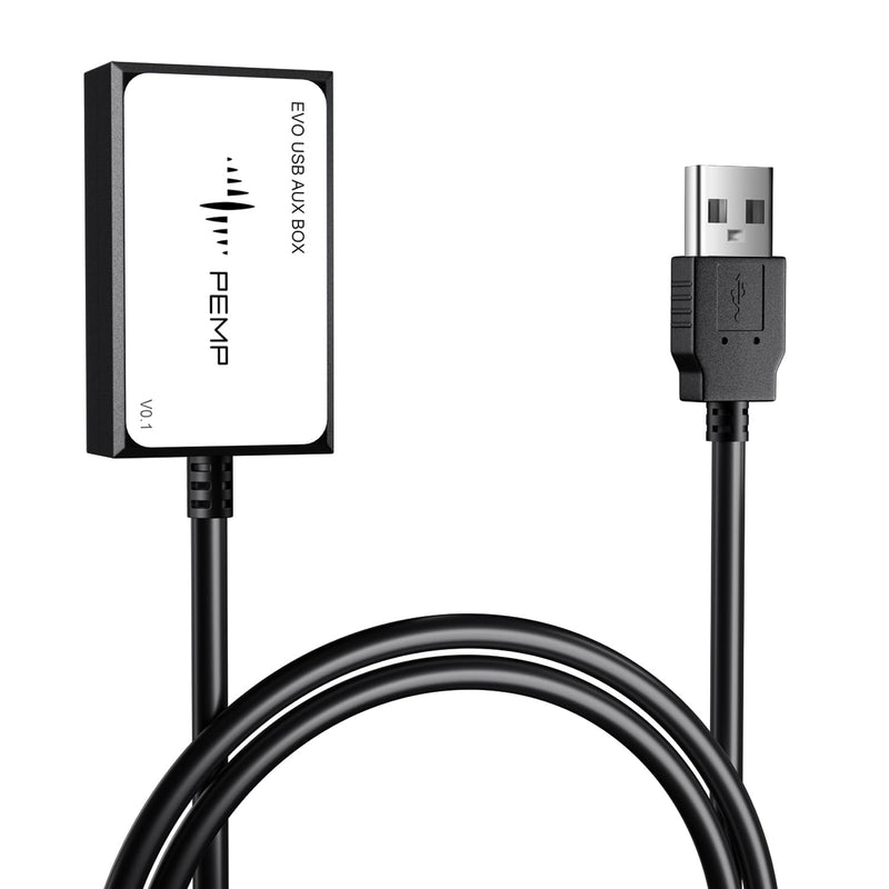 PEMP USBAUX Decoder Box for BMW EVO Systems | with Android/Linux Screens, Use AUX Channel Geting Sound