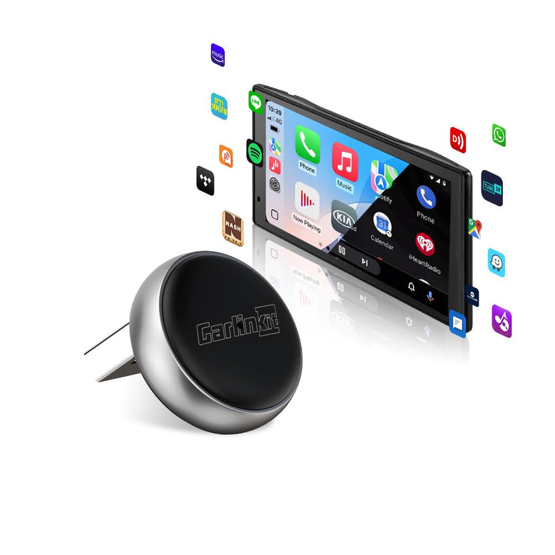 Carlinkit MINI Ultra 3 Wireless CarPlay & Android Auto Adapter 2-in-1 | Plug & Play Convert Wired CarPlay/Android Auto to Wireless│for OEM Wired Cars & for iPhone and Android phone