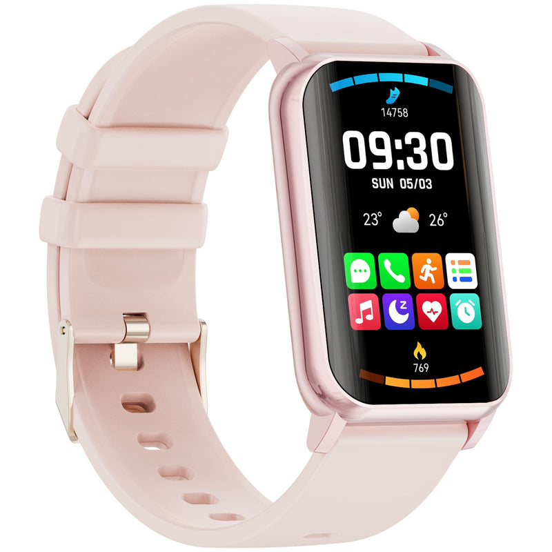 Smart Watch for Men Women (Answer/Make Calls), 1.57" Curved Screen Fitness Tracker, smartwatch with 24/7 Heart Rate/Sleep Monitor, Two Straps Activity Trackers, Compatible with Android & iOS