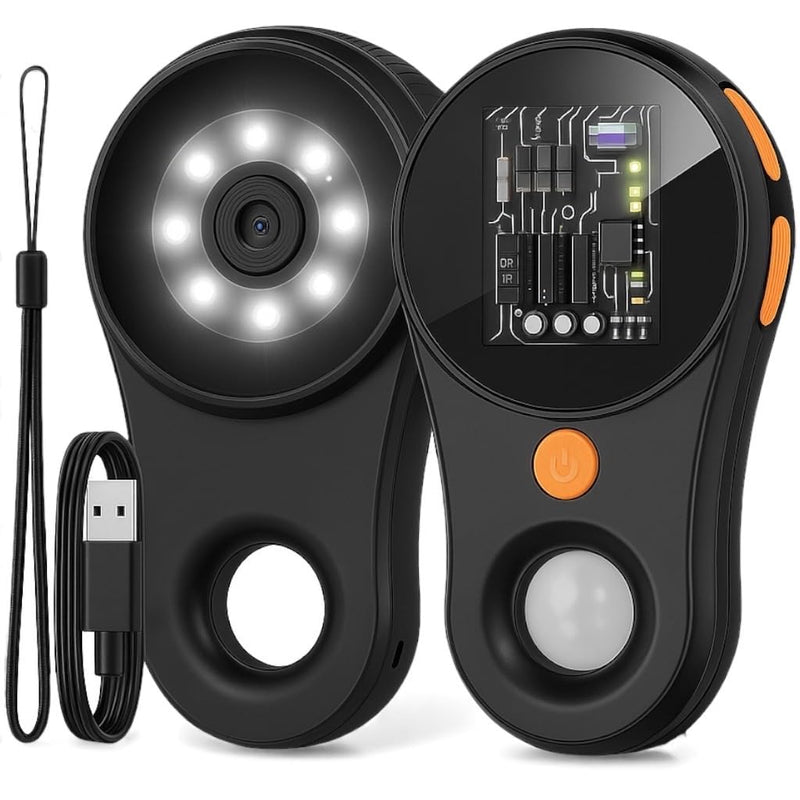 [AUSTRALIA] - Digital Microscope 500x with 2.0" IPS Screen, Magnifying Glass, Coin Microscope, Trichome Microscope, USB Connection, Ideal for Electronics, Jewelry and Kids 