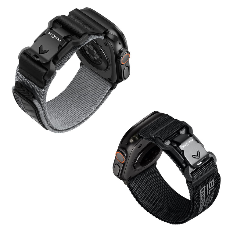 Bandletic Fidlock Magnetic Band and Nylon Strap Compatible with Apple Watch