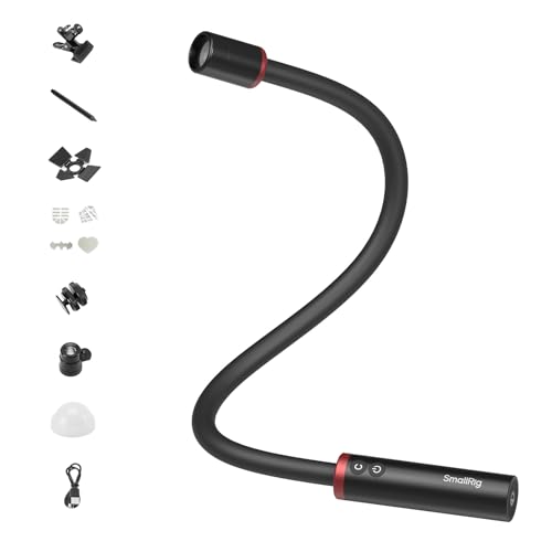 SmallRig RM 03 Macro Photography Bendy LED Light for Close-Up Work, 5-Color