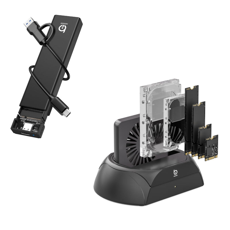 M.2 NVMe SSD Enclosure, Tool-Free Installation, Xiaobi Hard Drive Docking Station