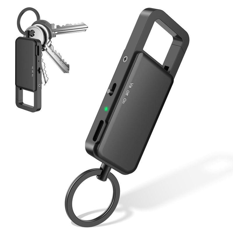 [AUSTRALIA] - 64GB Digital Voice Recorder with Playback – Portable Audio Recorder with Voice Activation, Noise Reduction, Long Battery Life – for Lectures, Meetings, Notes, Interviews 
