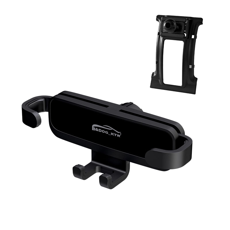 B&DOG XSIN Car Phone Holder for Honda CR-V 2007-2011,Upgraded Gravity-Activated Mount with Adjustable Base, Secure Center Console Installation for Smartphones.(Black-A) BLACK-A