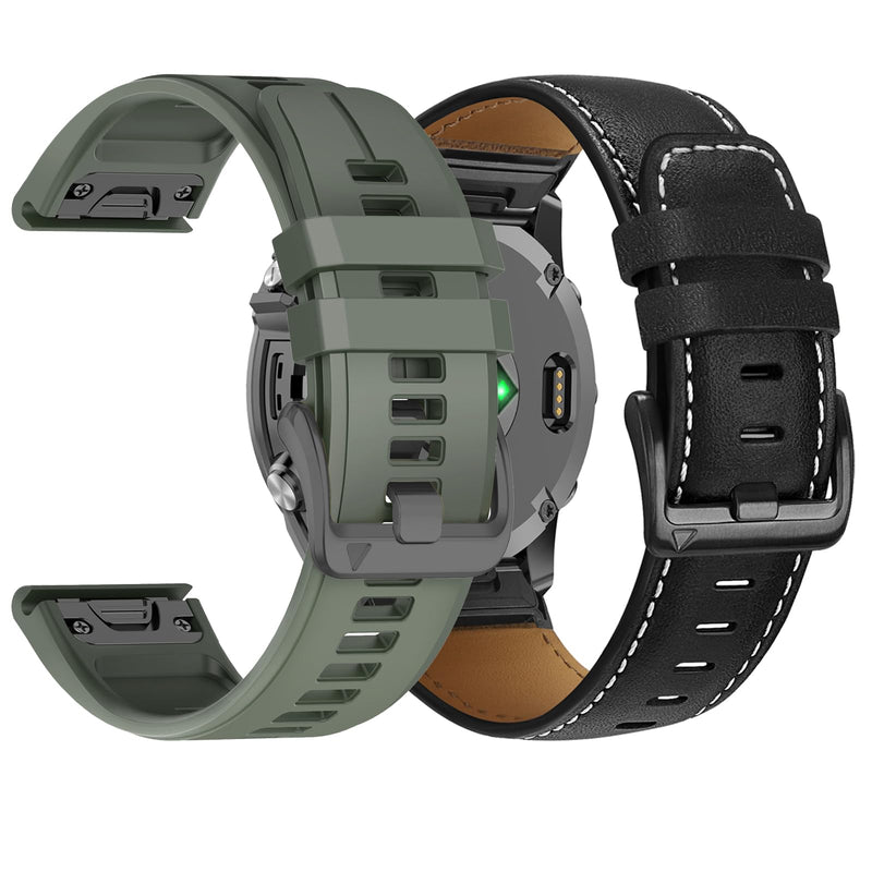 20mm Quickfit Watch Band Compatible With Garmin Fenix 8 AMOLED-43mm/Fenix 7S pro/7S/Fenix 6S Pro/6S/5S Plus/5S/Epix Pro 42MM/Approach S70 42mm/Descent Mk3-43mm/Mk2s
