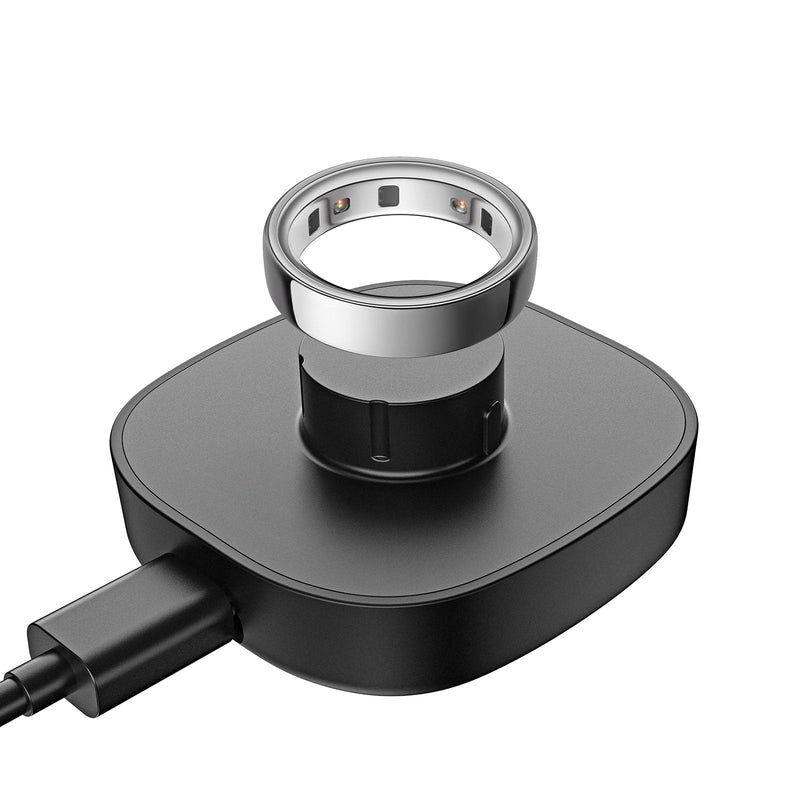 Compatible with Ring Gen 4 Size 7 Charger,Fast Charging Dock and USB-C Cable - Our Rin 4 Must-Haves for Users (Black, Size 7)