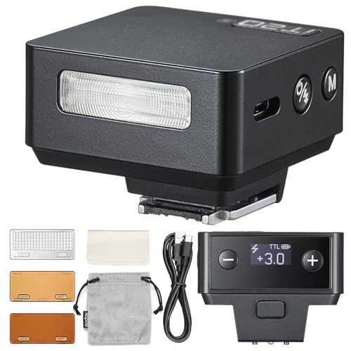 Godox iT20 O Flash for Olympus Panasonic, iT20-O Mini TTL Flash with Screen iT20-O for Olympus