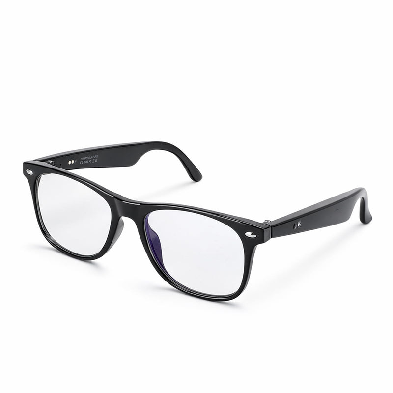 AI Translation Smart Glasses 134 Languages Real Time Translator, Smart Glasses with Speakers Air Conduction for Travel Business Calls, IP65 Waterproof AI Interpretation Smar