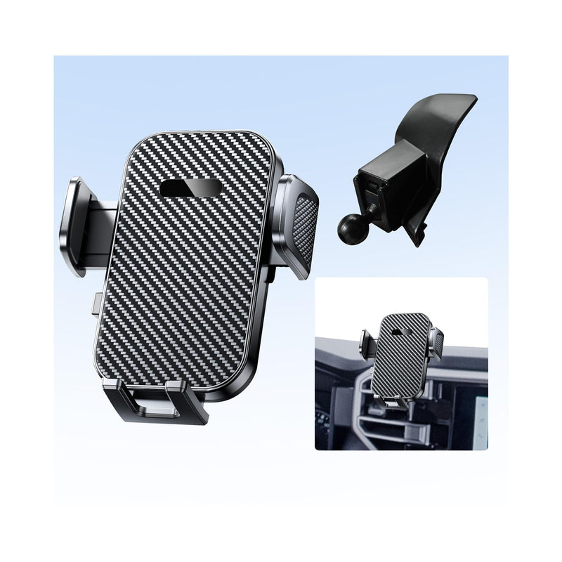 Car Phone Holder for Toyota Tundra 2022-2025 Accessories/Sequoia 2022-2025 Accessories,Ultra-Stable Clip with Anti-Shake,360° Rotation Smart Phone Mount