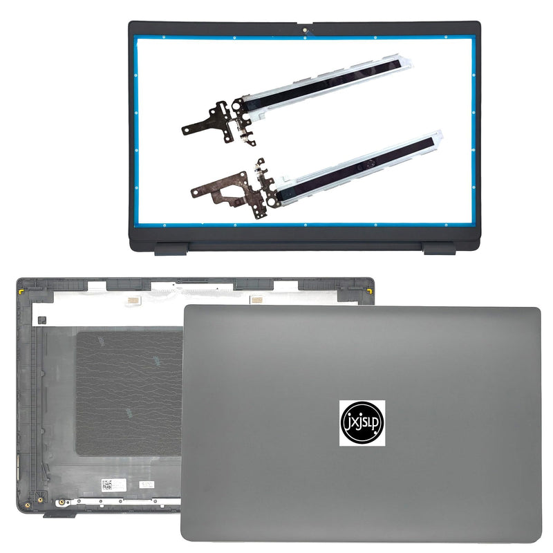 LCD Back Cover with Bezel and Hinges for Dell Latitude 15 3540 E3540 | 15-Inch,Includes Front Bezel and Left and Right Hinges,P/N 03JW02/3JW02