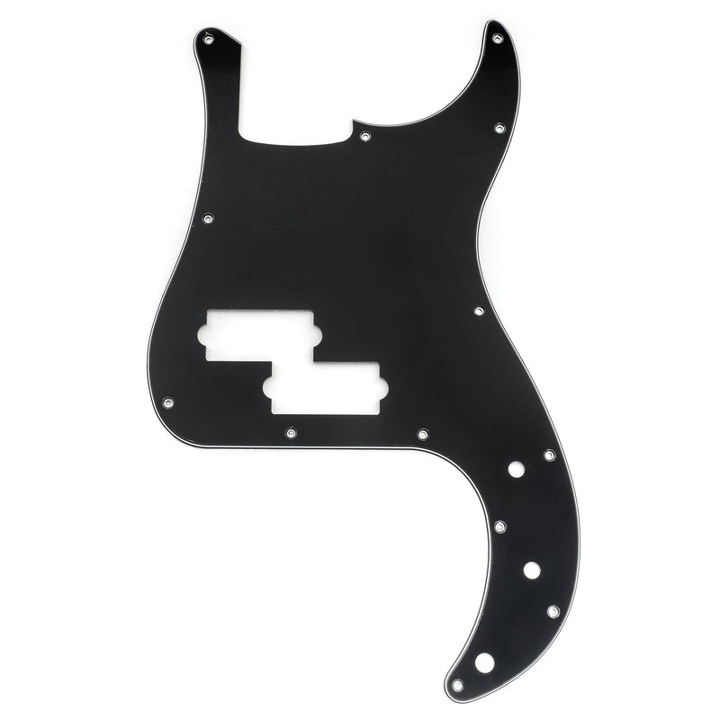 [AUSTRALIA] - Musiclily Pro 13-Hole Bass Pickguard for Squier Sonic Precision Bass, 3Ply Black 