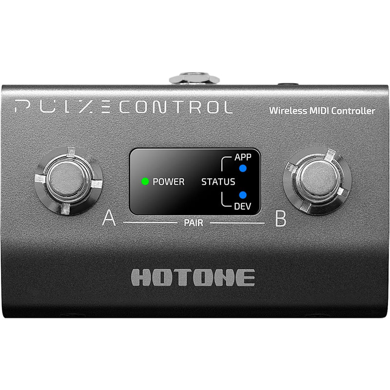 [AUSTRALIA] - Hotone EC-2 Pulze Control Wireless MIDI Controller - 2-Footswitch Guitar Pedal with Bluetooth, 12Hr Battery, Mobile App 