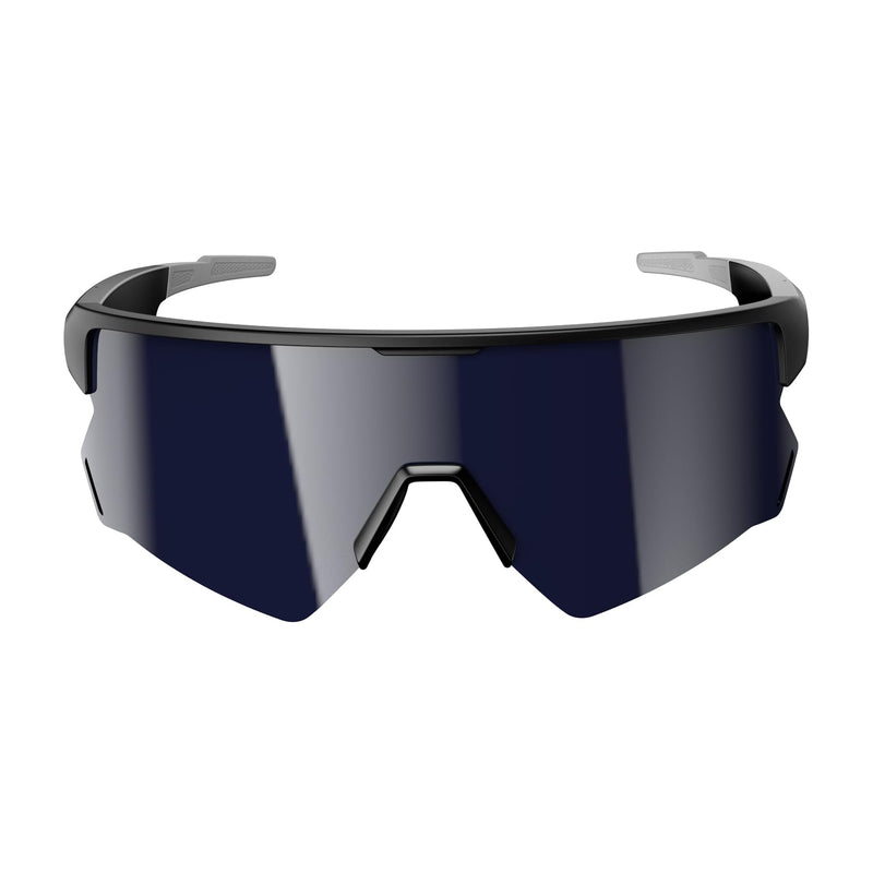 Blackview Bluetooth Sunglasses, UV400Protection, Built in Mic & Speakers, Voice Assistant Compatible, 5.4 Bluetooth, Polarized Lens for Outdoor Activities D2 Black