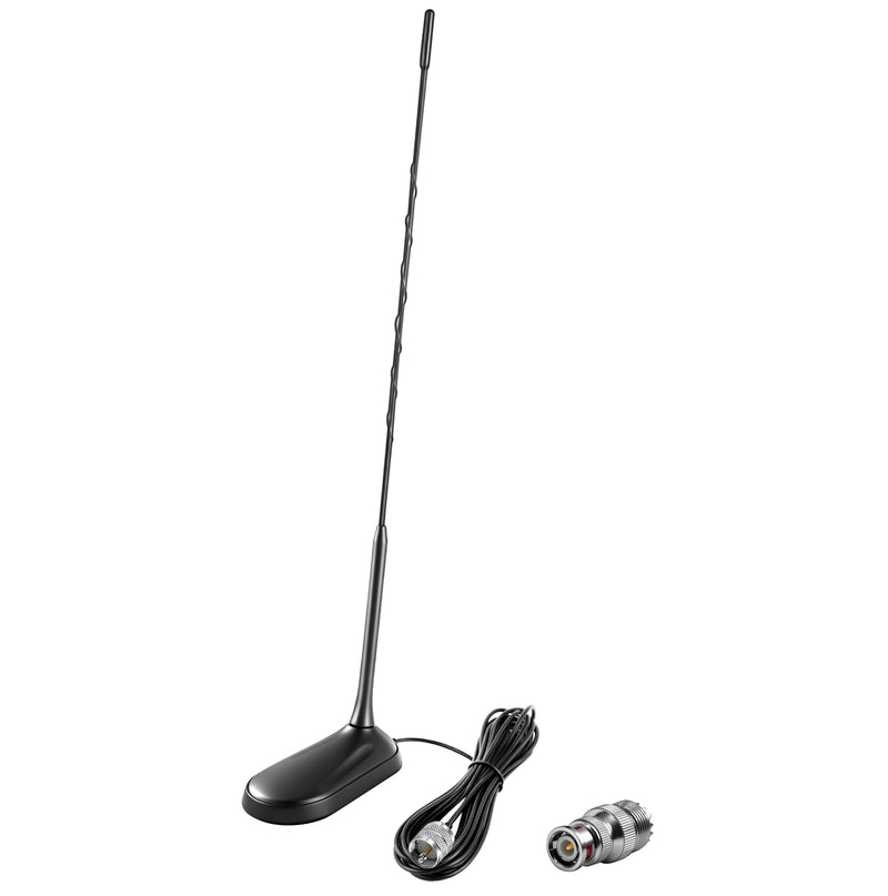 [AUSTRALIA] - Magnetic Mount Low Profile 27MHz CB Radio Antenna Compatible with Uniden Cobra Midland President Mobile Handheld CB Radio, Perfect for use on Vehicle Car Truck RV, Slinkdsco 