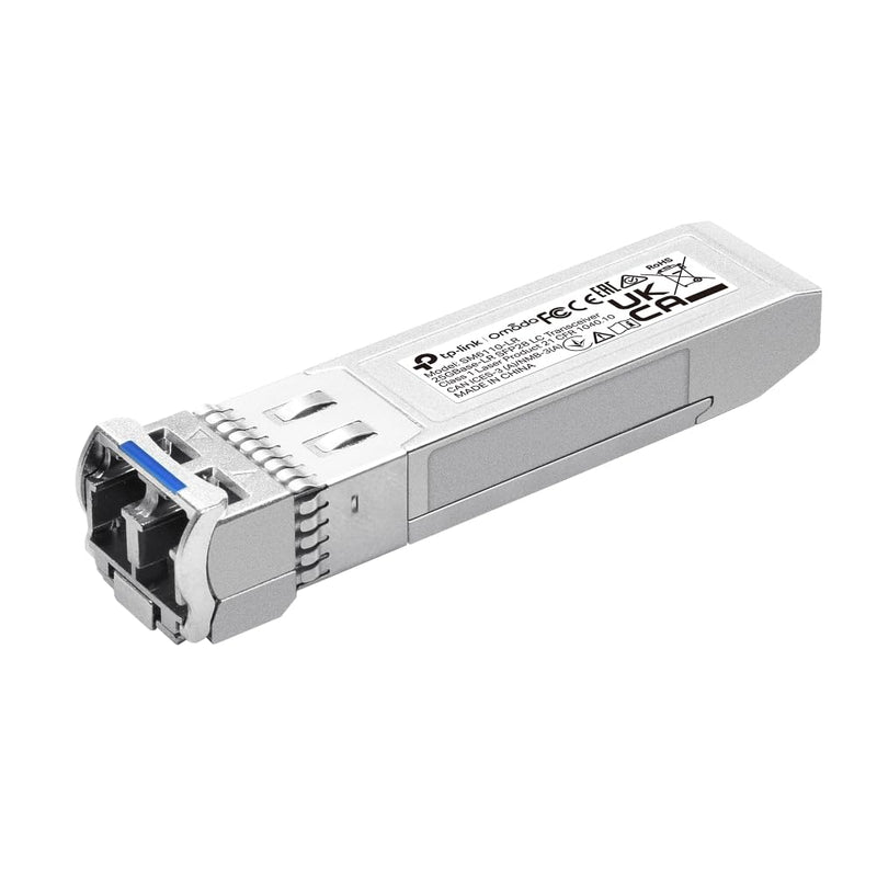 Omada 25G Base-LR SFP28 Module Single Mode, Universal Compatible(SM6110-LR) | Hot-Pluggable, Up to 10km Distance, Support SFP+/SFP28 MSA DDM, LC Single-mode