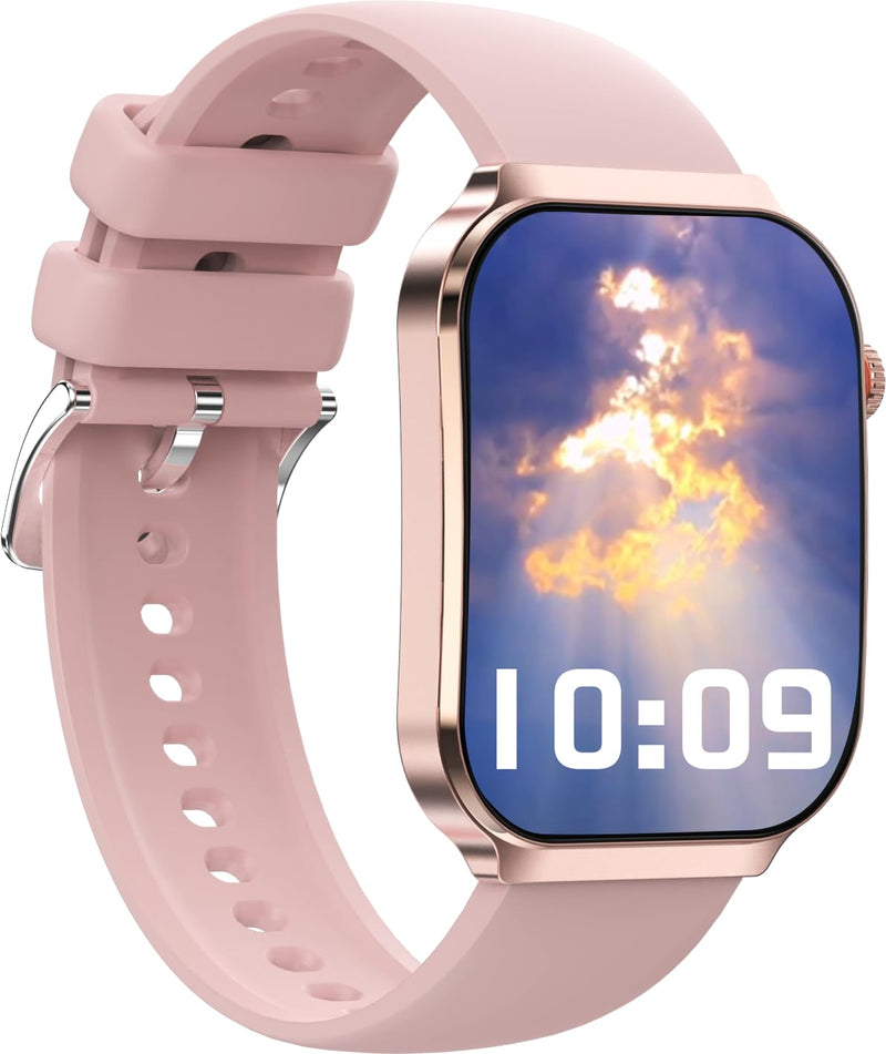 Smart Watch for Men Women (Answer/Make Call), 2.2" Touch Screen Fitness Tracker with IP67 Waterproof Heart Rate/Sleep Monitor 100+ Sport Modes Fitness Watch for Android/iOS
