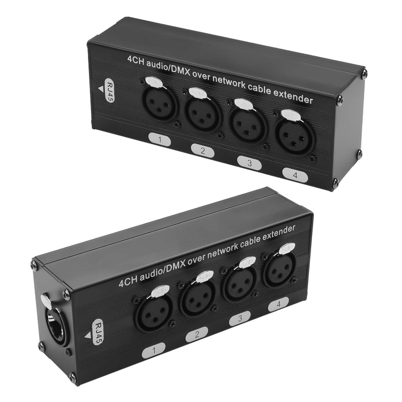 GINTOOYUN XLR to Ethernet Extender Female to RJ45