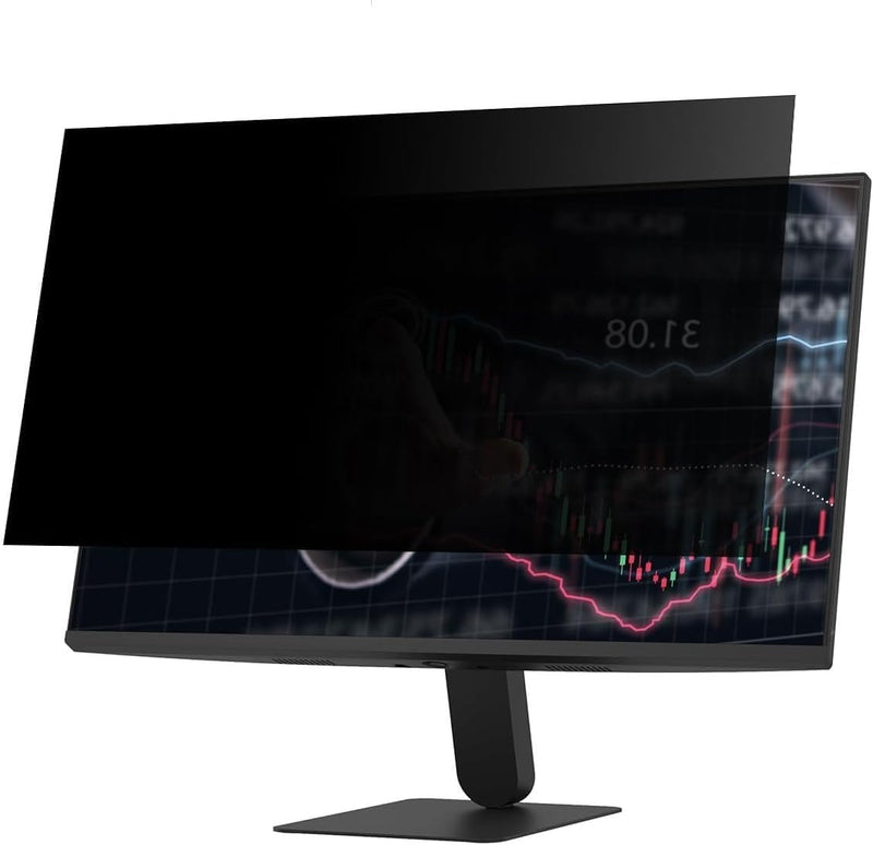 Privacy Screen for Computer Monitor Eye Protection Anti Glare Blue Light Monitor Privacy Shield Screen 23 Inch 16:9 Aspect Ratio, 2-Pack