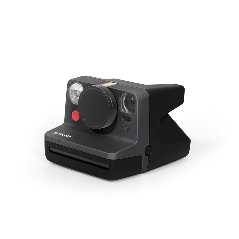 [AUSTRALIA] - MUZIRI KINOKOO Aluminum Alloy Lens Cap for Polaroid Now 3 Gen/Now + 2/3 Gen Camera, Now 3rd/Now Plus 2nd/3rd Generation Camera Lens Cover in Cushioned Sponge Flocking Layer Inside - Black 