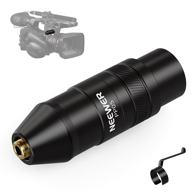 [AUSTRALIA] - NEEWER 3-Pin XLR Male to 3.5mm Female TRS Transforming Adapter, Audio Converter for Camera, Camcorder, Video Recorder, Audio Mixer, Speake, Sound Drive, PP05 