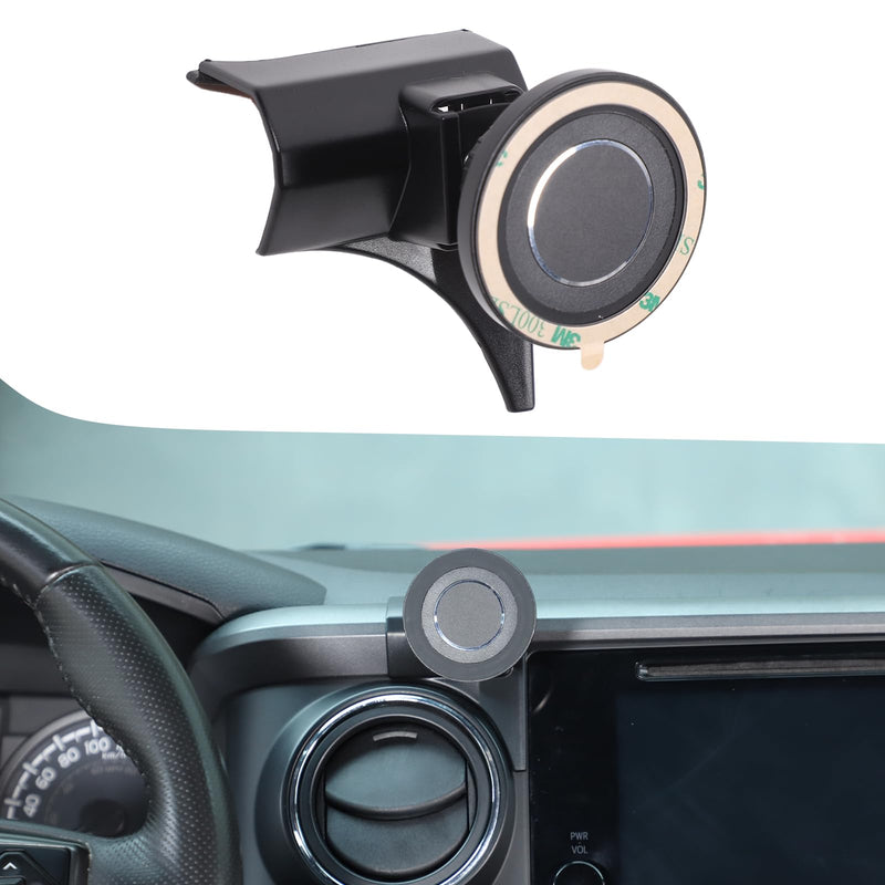 CHEAYAR Car Phone Holder Mount Compatible with Toyota Tacoma 2016-2023 Center Console Dashboard Air Outlet Handsfree Phone Mount Magnetic Phone Mount Dash Clip Accessories (Position A) Position A