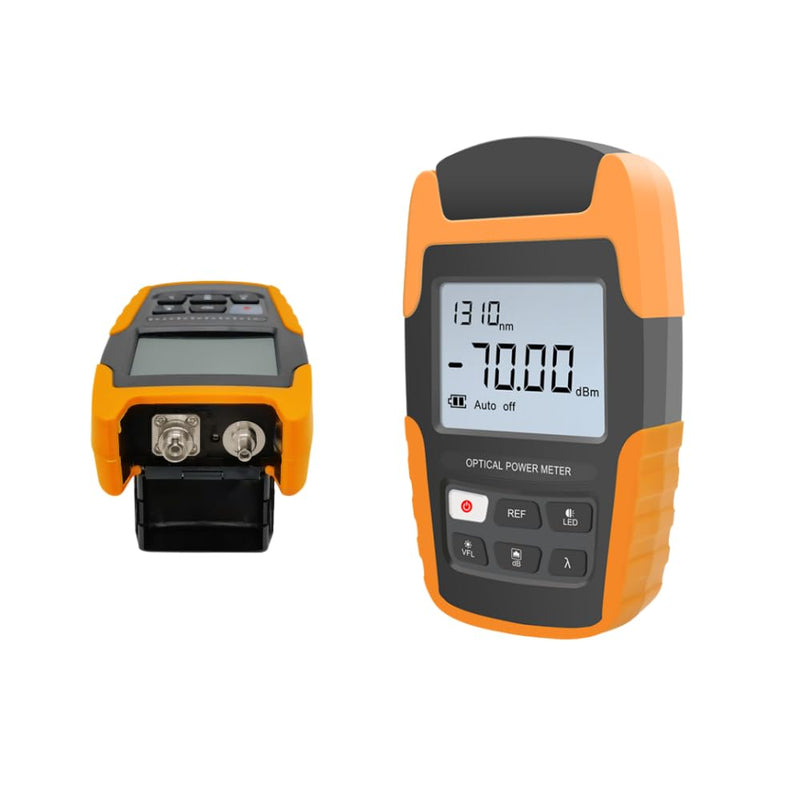 [AUSTRALIA] - Mini Optical Power Meter,4-in-1 Portable Fiber Optical Power Meter with Universal FC/SC/ST Interface and Built-in 2Mw Visual Fault Locator,10 Wavelengths OPM530-07 