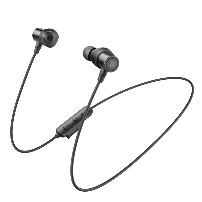SoundPEATS Q40 HD - Sports Neckband Bluetooth Headphones - Black | LDAC Hi-Res Audio,Bluetooth 6.0, IP67 Waterproof Wireless Earbuds, 20H Playtime for Running Gym, Fast Charge Dual Pairing