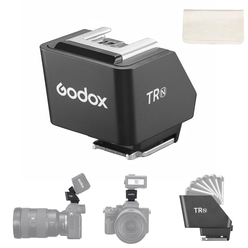 [AUSTRALIA] - Godox TR-N TTL Hot Shoe Riser for Nikon, with 6 Adjustment Levels (0-90°) TTL Function HotShoe Extender Mount Adapter for Godox TTL Mini Flash iT20 iT30Pro 
