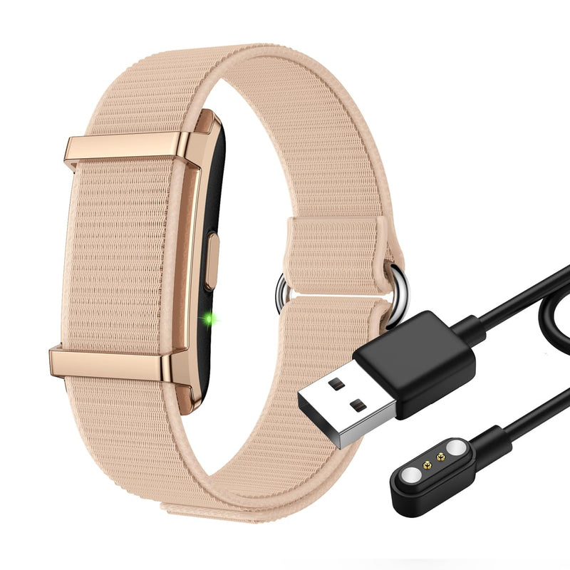 Smart Bracelet Fitness Tracker for Men Women (Rose Gold) | Body Temperature Monitoring, Heart Rate Monitoring, 24h Sleep Tracker, 170+ Sport Modes, Waterproof Rose Gold