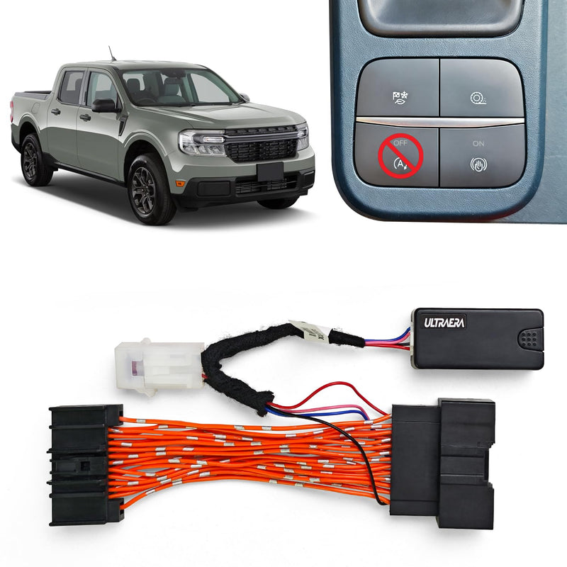 Auto Start Stop Eliminator Remote Start Kit Compatible with 2022 2023 2024 Ford Maverick Auto Stop Eliminator Turn Off Idle Engine Stop Start System Start Stop Disable-Plug Play Error Free Remote Start+Auto Start Stop